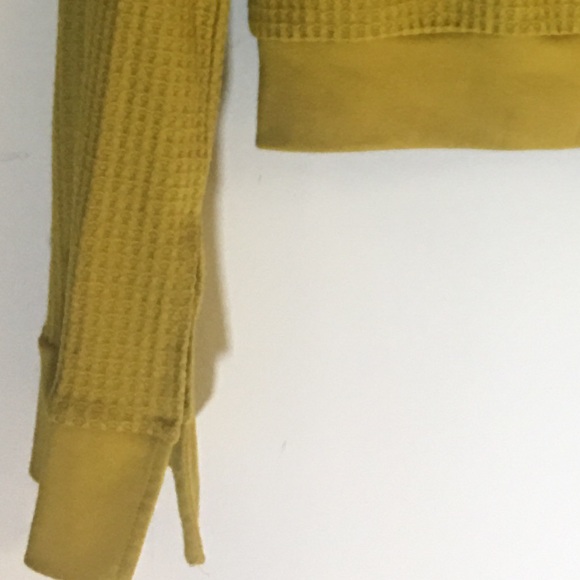 Mustard light weight Hoodie - Picture 7 of 7